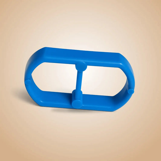 Blue plastic component 16mm end cap for drip irrigation lateral pipe