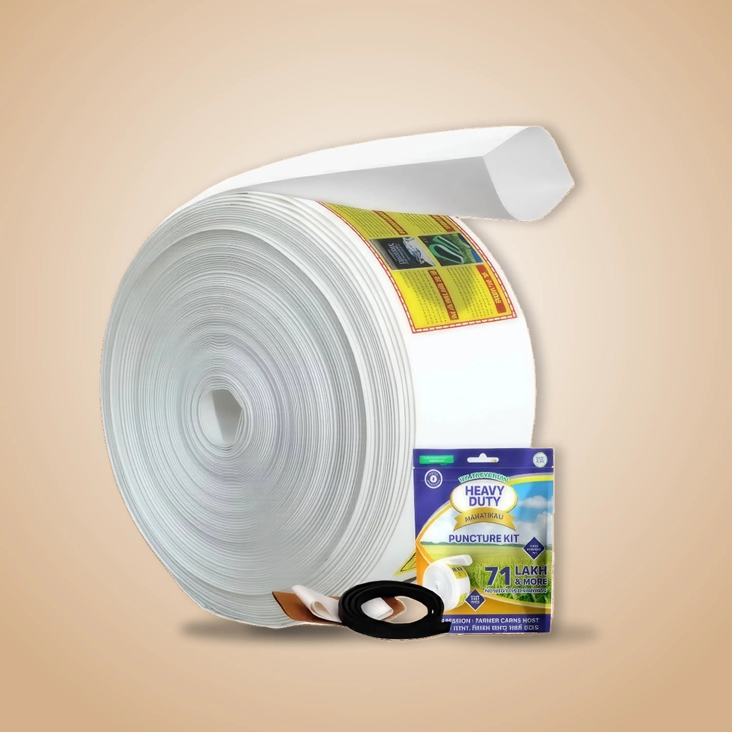 VK Sarvottam Heavy Duty HDPE Lapeta Pipe – 60 Meter (ISI Certified)